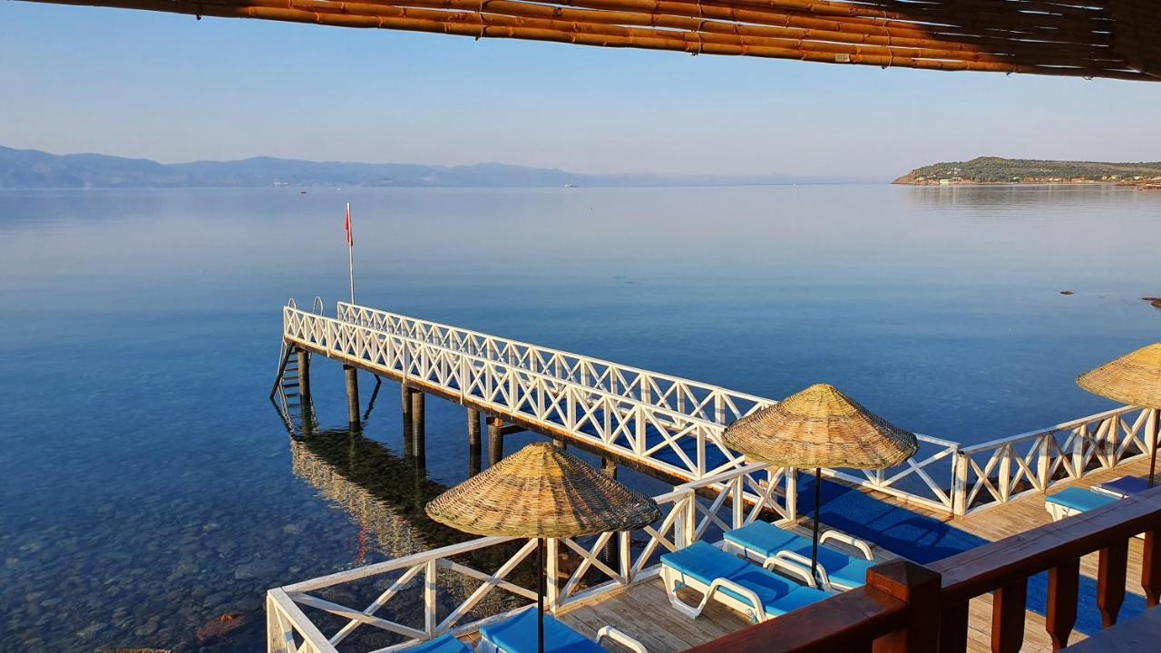 Assos Nazan Motel Restoran Beach Sokakagzi Ngoại thất bức ảnh