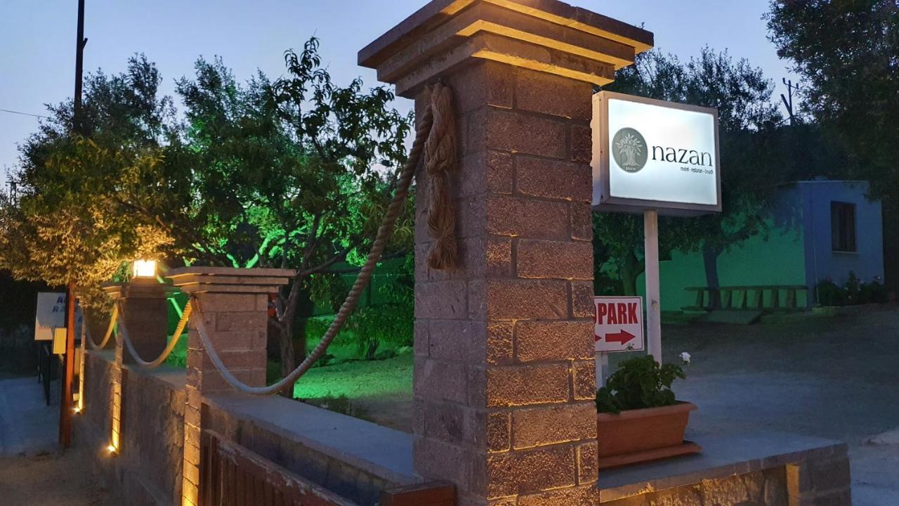 Assos Nazan Motel Restoran Beach Sokakagzi Ngoại thất bức ảnh
