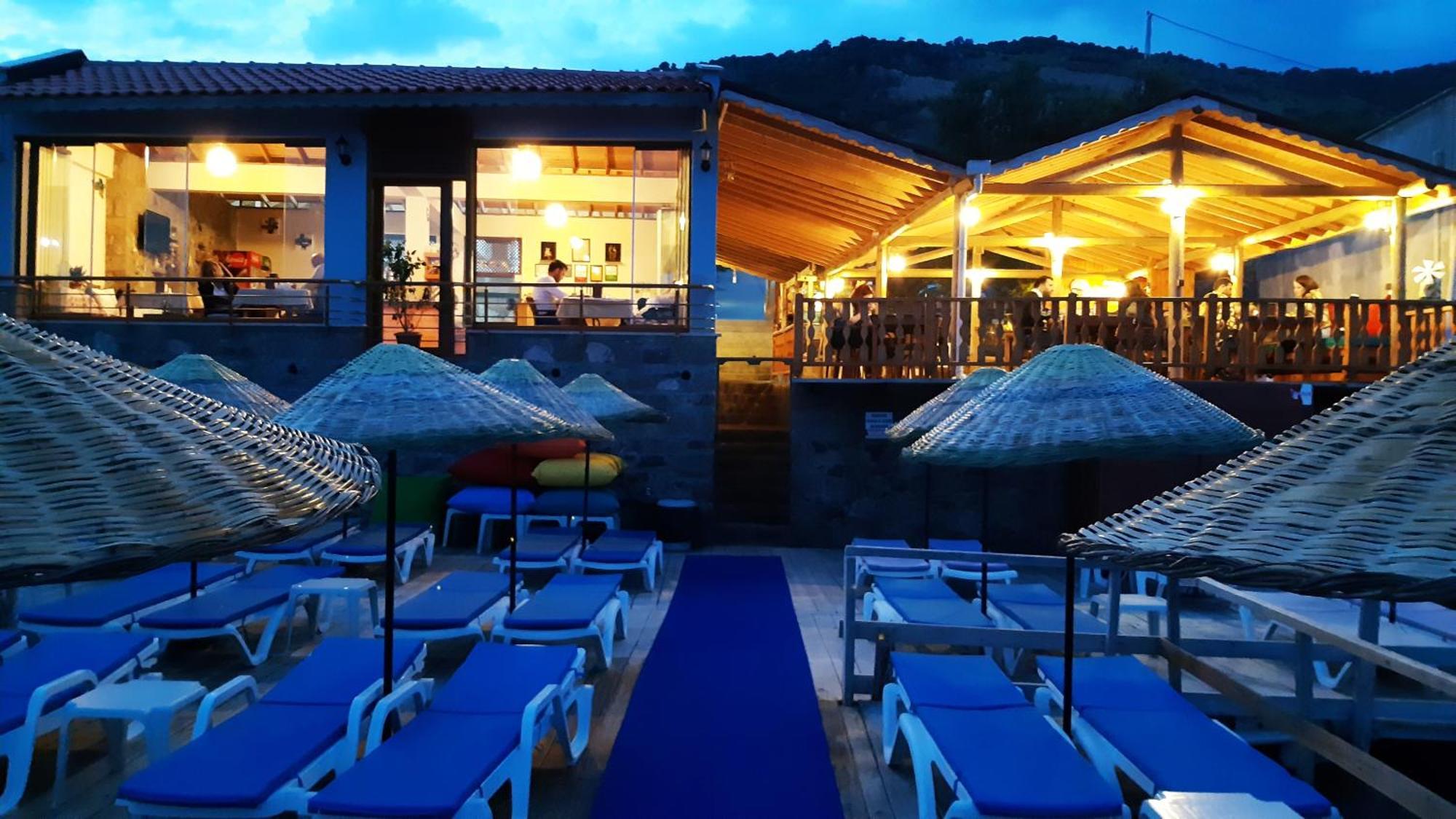 Assos Nazan Motel Restoran Beach Sokakagzi Ngoại thất bức ảnh