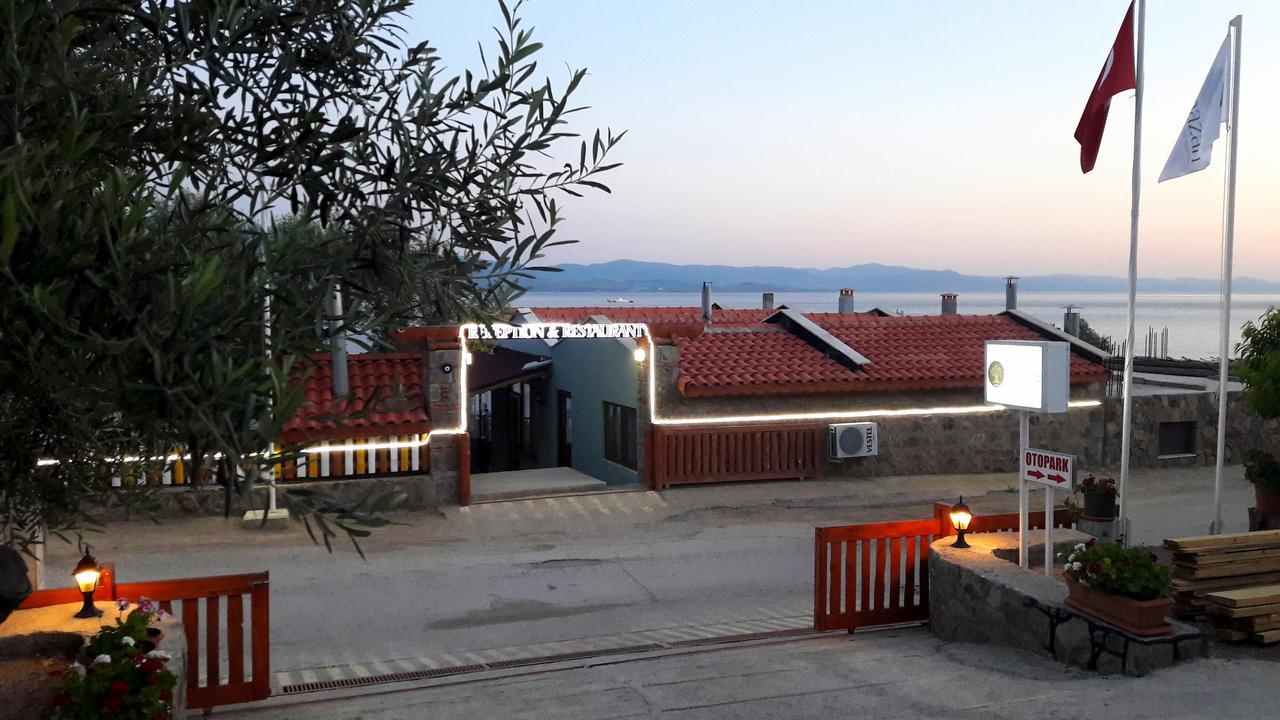 Assos Nazan Motel Restoran Beach Sokakagzi Ngoại thất bức ảnh