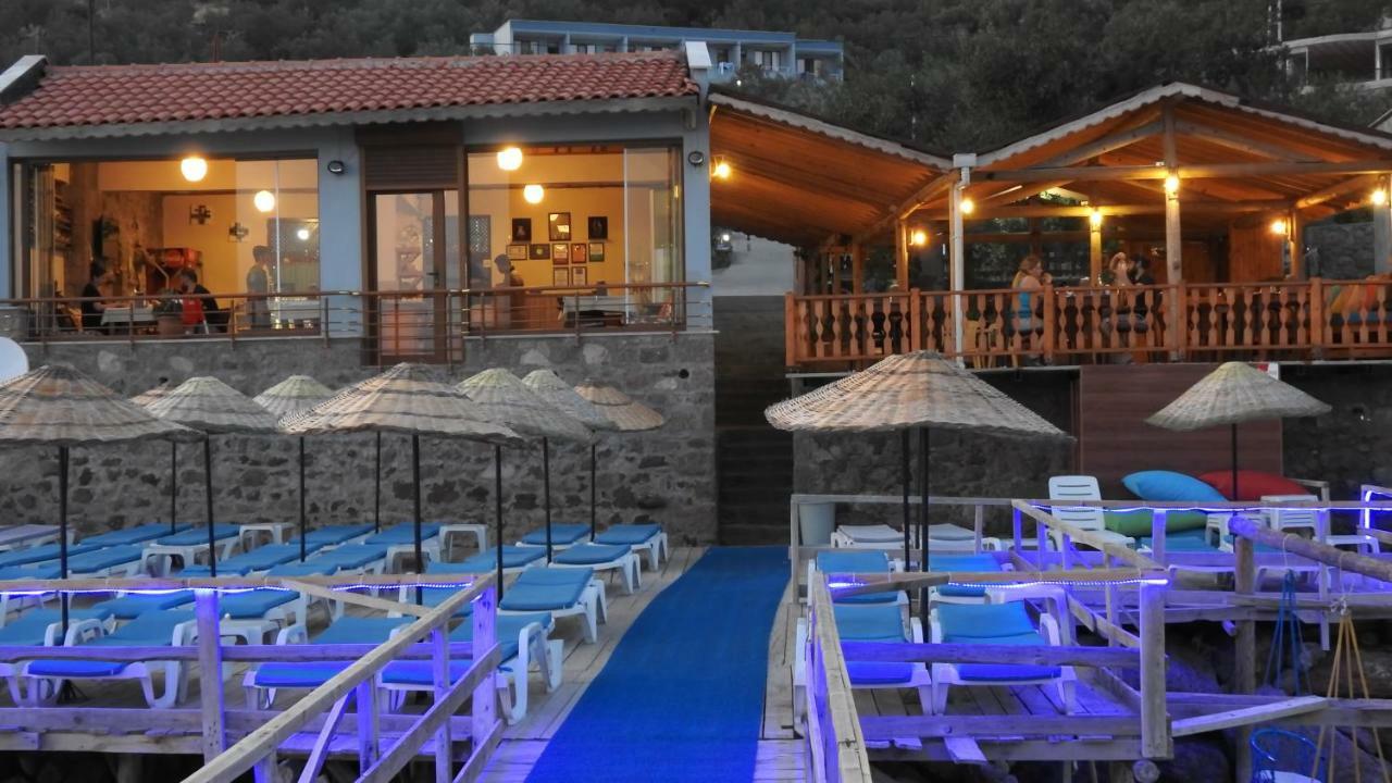Assos Nazan Motel Restoran Beach Sokakagzi Ngoại thất bức ảnh