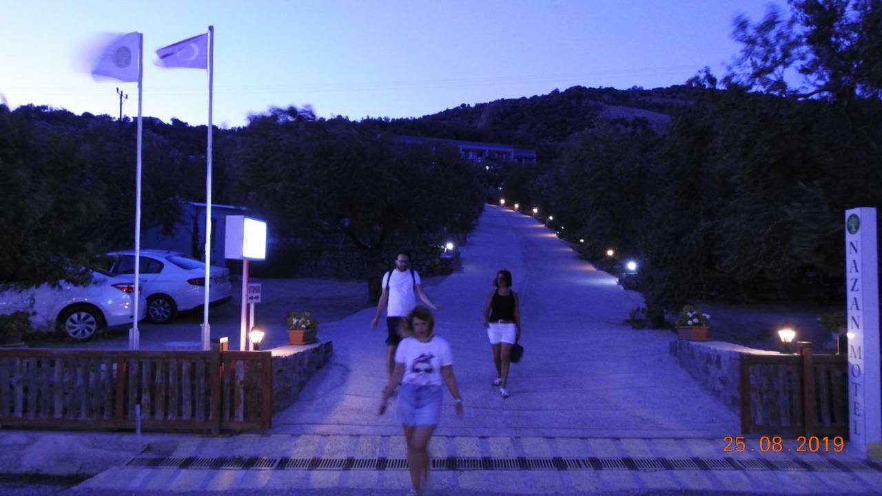 Assos Nazan Motel Restoran Beach Sokakagzi Ngoại thất bức ảnh